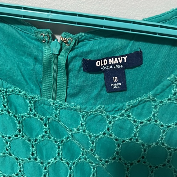 Turquoise knee length dress - Picture 2 of 2